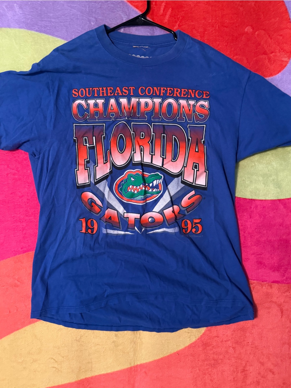 Gators Blue Champions T-Shirt Vintage